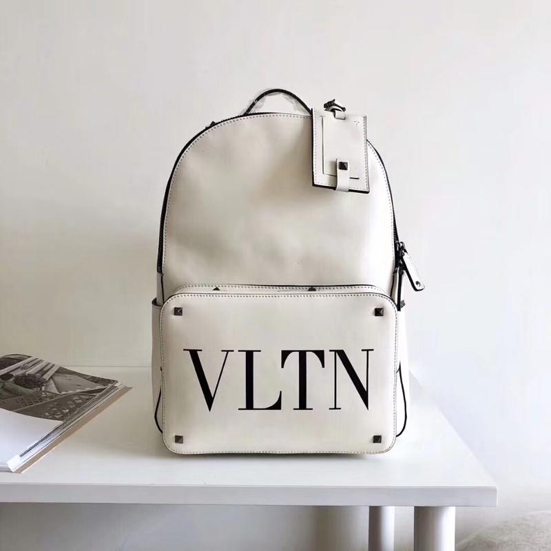 Valentino Clutches Bags VA8915 Full Leather Large White